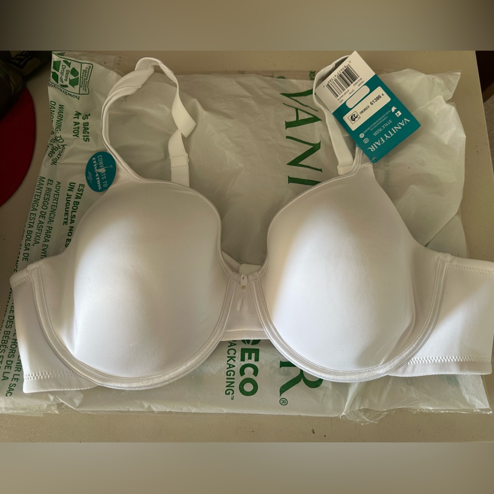 Vanity Fair Women's Smooth White Bra